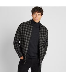 UNIQLO | フランネルチェックシャツ（レギュラー・長袖）(シャツ/ブラウス)