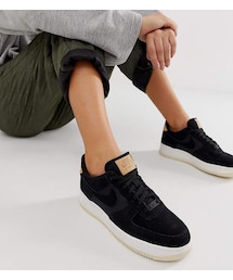NIKE | Nike Air Force 1'07 sneakers in black suede(スニーカー)