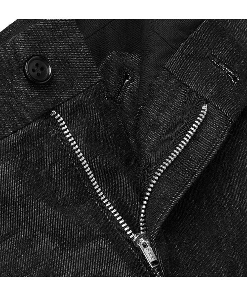COMME des GARCONS（コムデギャルソン）の「Comme Des Garçons Homme Cropped Garment-Dyed Cotton And Nylon-Blend Twill Trousers（その他パンツ・メンズ・Black・1/2/3/4）」の4枚目の写真