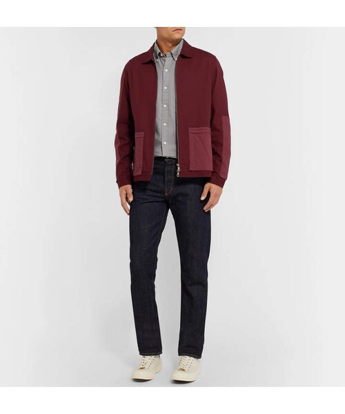 POLO RALPH LAUREN（ポロ ラルフ ローレン）の「Polo Ralph Lauren Slim-Fit Button-Down Collar Garment-Dyed Cotton-Pique Shirt（シャツ/ブラウス・メンズ・Gray・S/M/L/XL/XXL）」の2枚目の写真