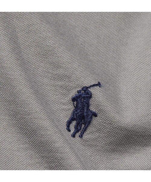 POLO RALPH LAUREN（ポロ ラルフ ローレン）の「Polo Ralph Lauren Slim-Fit Button-Down Collar Garment-Dyed Cotton-Pique Shirt（シャツ/ブラウス・メンズ・Gray・S/M/L/XL/XXL）」の4枚目の写真