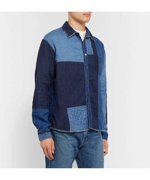 KAPITAL（キャピタル）の「Kapital Distressed Patchwork Linen