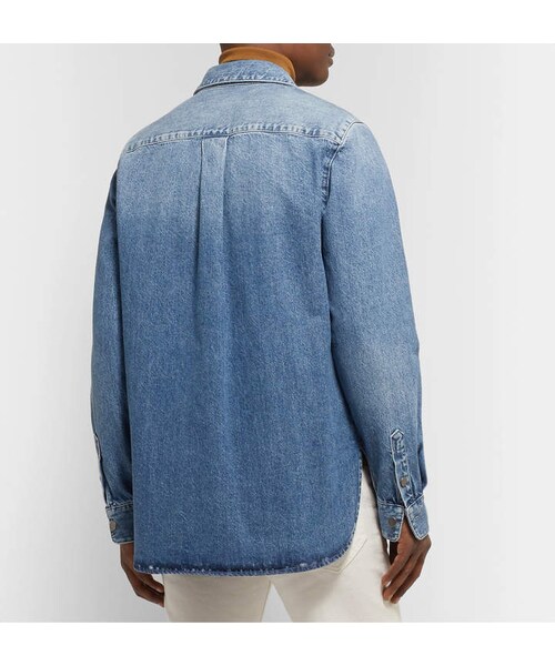 STELLA McCARTNEY(ステラマッカートニー)の「Stella Mccartney Nicholas Organic Denim Shirt(シャツ/ブラウス・メンズ・Blue・It 42/It 44/It 46/It 48/It 50/It 52)」の3枚目の写真