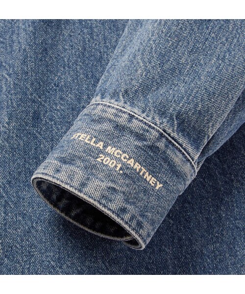 STELLA McCARTNEY(ステラマッカートニー)の「Stella Mccartney Nicholas Organic Denim Shirt(シャツ/ブラウス・メンズ・Blue・It 42/It 44/It 46/It 48/It 50/It 52)」の5枚目の写真