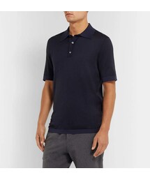 dunhill（ダンヒル）の「Dunhill Herringbone-Knit Mulberry