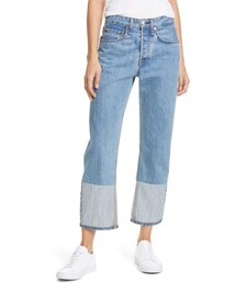 rag & bone | rag & bone Maya Reverse Cuff Ankle Straight Leg Nonstretch Jeans(デニムパンツ)