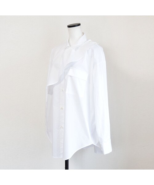 no brand(ノーブランド)の「コットンアシメデザインBL(シャツ/ブラウス・レディース・その他)」の11枚目の写真