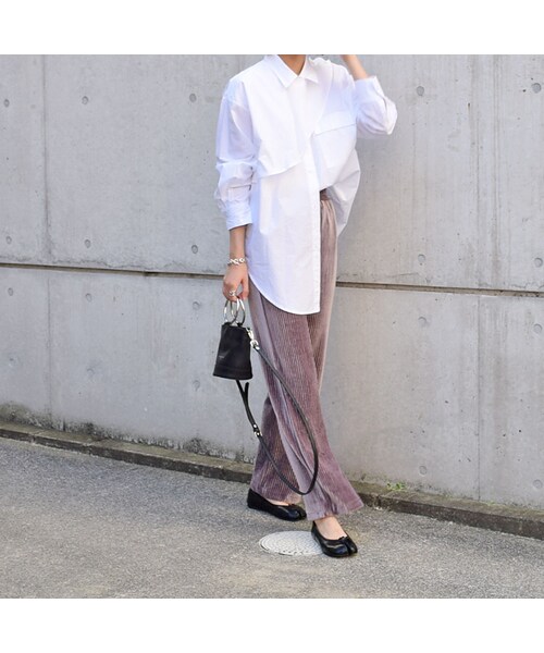 no brand(ノーブランド)の「コットンアシメデザインBL(シャツ/ブラウス・レディース・その他)」の4枚目の写真