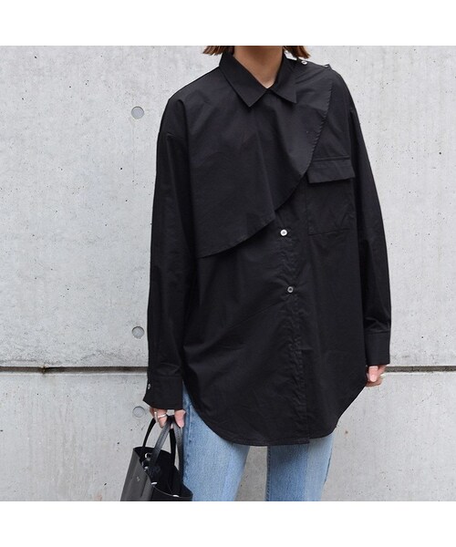no brand(ノーブランド)の「コットンアシメデザインBL(シャツ/ブラウス・レディース・その他)」の7枚目の写真