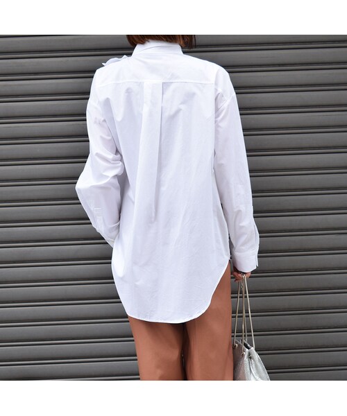 no brand(ノーブランド)の「コットンアシメデザインBL(シャツ/ブラウス・レディース・その他)」の2枚目の写真