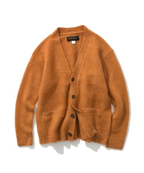 ユニフォームブリッジ メンズ アウター カーディガン カーディガン Uniform Bridge Argyle Collar Cardigan UNIFORM BRIDGE（ユニフォームブリッジ）の「19fw mohair wool