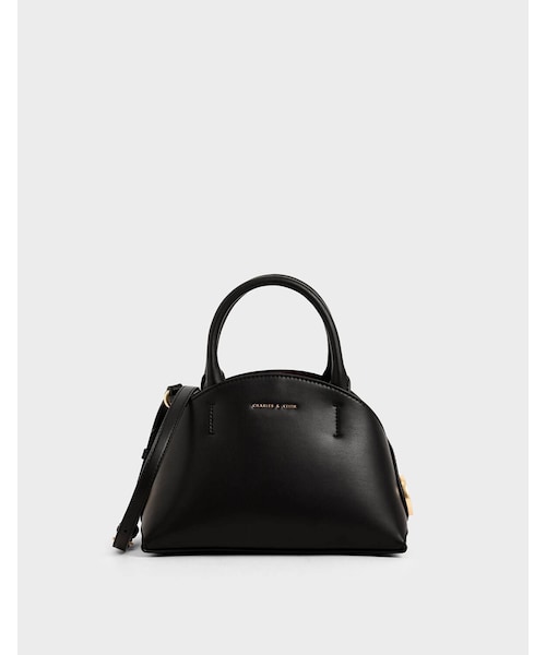 top handle dome bag
