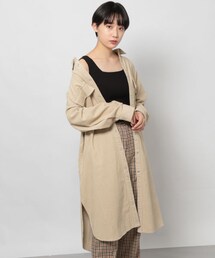 PAGEBOY | コーデュロイシャツワンピース(ワンピース/ドレス)