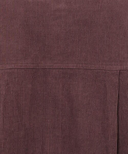 PAGEBOY（ページボーイ）の「コーデュロイシャツワンピース（ワンピース/ドレス・レディース・グレージュ/ベージュ/ダークブラウン・F）」の15枚目の写真