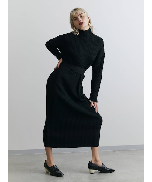 ELENDEEK（エレンディーク）の「MELANGE RIB KT OP（ワンピース