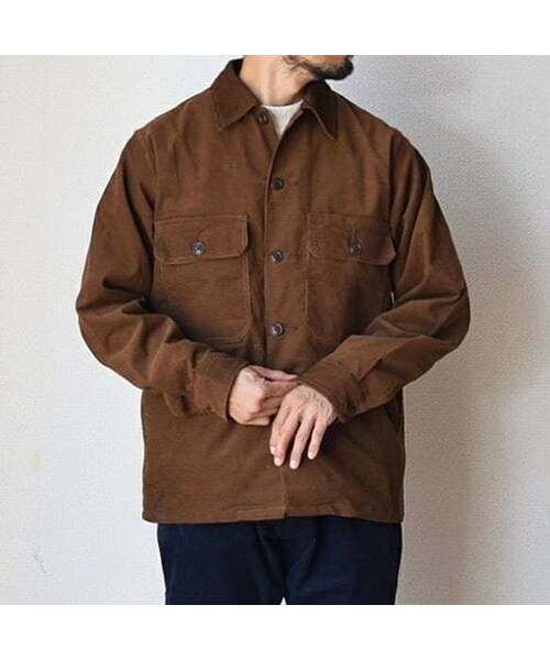 A Vontade コーデュロイユーティリティシャツ ブラック Lサイズ A VONTADE / Utility Shirts & Utility Trousers W/Belt ｜ ARCH