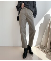 Didot. | fall color wash tapered denim pt(デニムパンツ)