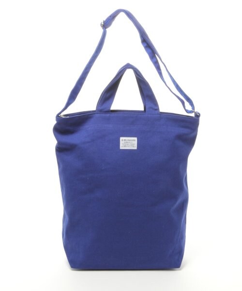 LOWRYS FARM（ローリーズファーム）の「キャンバスショルダートート２（バッグ・レディース・オフ/イエロー/グリーン/ブルー・ナシ）」の3枚目の写真