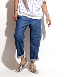 FREAK'S STORE | コットンリネンクロップドイージーパンツ(パンツ)