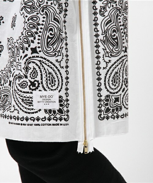 MEMENTISM（メメントイズム）の「バンダナスカート MD13AW-GD01W（スカート・レディース・その他/ホワイト/ブラック/サックスブルー/ネイビー/レッド・/FREE）」の11枚目の写真