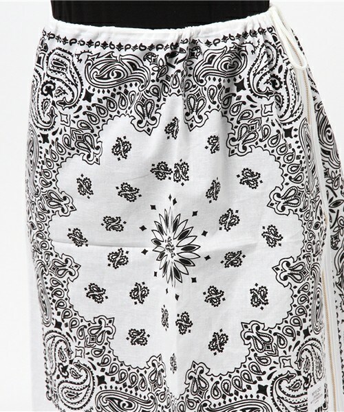 MEMENTISM（メメントイズム）の「バンダナスカート MD13AW-GD01W（スカート・レディース・その他/ホワイト/ブラック/サックスブルー/ネイビー/レッド・/FREE）」の9枚目の写真