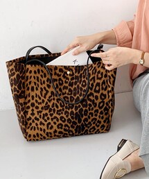 DHOLIC | レオパードトートバッグ(トートバッグ)