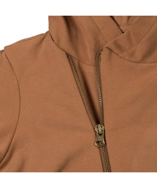 cache cache（カシュ カシュ）の「littlehedonist　COAT　XAM(ARGAN　OIL）（ブルゾン・キッズ・その他）」の3枚目の写真