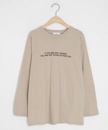 DHOLIC | レタリングTシャツ(Tシャツ/カットソー)