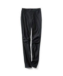 IEDIT | IEDIT[イディット] 裏起毛素材で伸びやかな ひざギャザー入り着やせレギンスパンツ〈ブラック〉(パンツ)