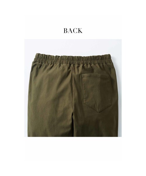 IEDIT（イディット）の「IEDIT[イディット] 裏起毛素材で伸びやかな ひざギャザー入り着やせレギンスパンツ〈ブラック〉（レディースファッション > ボトムス > その他ボトムス・レディース・ブラック・（ｳｴｽﾄ85-93/股下71cm）/（ｳｴｽﾄ69-77/股下71cm）/（ｳｴｽﾄ77-85/股下71cm）/（ｳｴｽﾄ69-77/股下76cm）/（ｳｴｽﾄ64-70/股下71cm）/（ｳｴｽﾄ64-70/股下66cm）/（ｳｴｽﾄ64-70/股下76cm）/（ｳｴｽﾄ58-64/股下71cm）/（ｳｴｽﾄ58-64/股下66cm））」の7枚目の写真