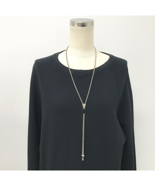 STORES.jp（ストアーズドットジェーピー）の「PERSO / ジッパーネックレス  / シルバー（ネックレス・その他）」の2枚目の写真