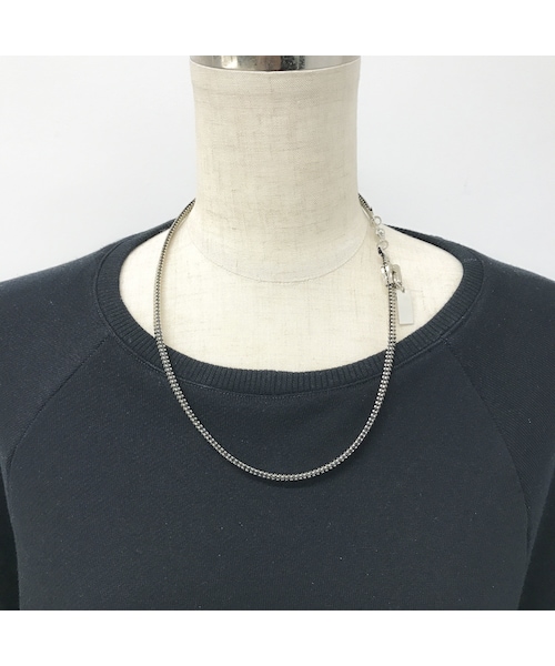ヘルムートラング ジッパーネックレス HELMUT LANG - ヘルムートラング ネックレスの通販 by エコ