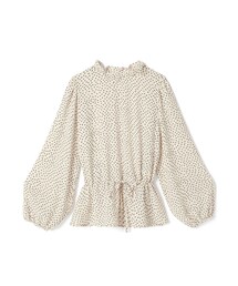 GRL | ボリュームスリーブドットブラウス(シャツ/ブラウス)