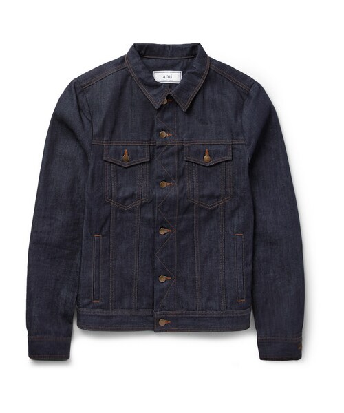 ami(アミ)の「Dry-Denim Jacket(その他・メンズ・Blue・S/M/L/XL)」の1枚目の写真