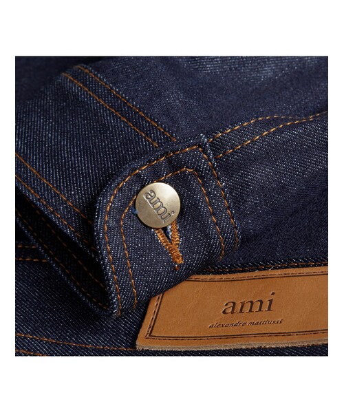 ami(アミ)の「Dry-Denim Jacket(その他・メンズ・Blue・S/M/L/XL)」の6枚目の写真