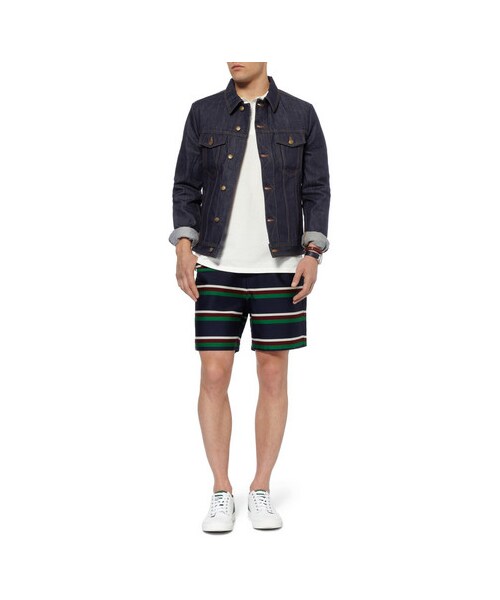 ami(アミ)の「Dry-Denim Jacket(その他・メンズ・Blue・S/M/L/XL)」の5枚目の写真