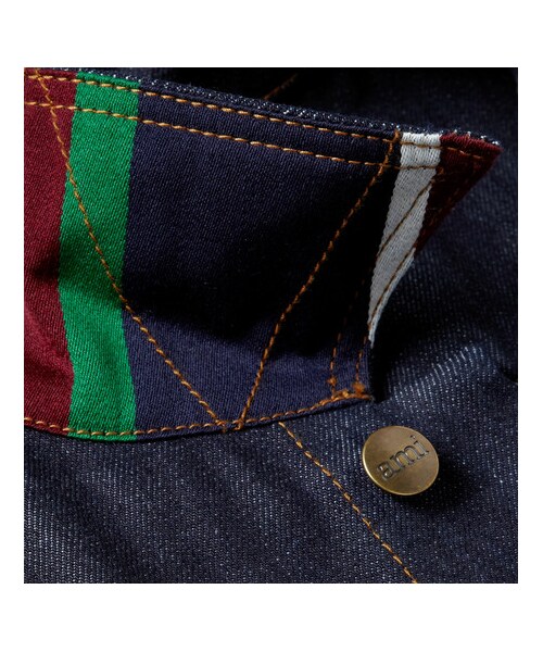 ami(アミ)の「Dry-Denim Jacket(その他・メンズ・Blue・S/M/L/XL)」の4枚目の写真