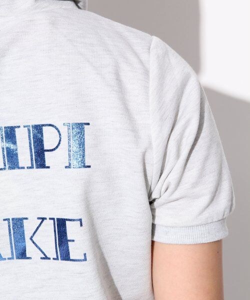 repipi armario（レピピ アルマリオ）の「パステルモクパーカー（トップス・レディース・ライトグレー/イエロー/パープル・ＸＳ/Ｓ/Ｍ）」の10枚目の写真