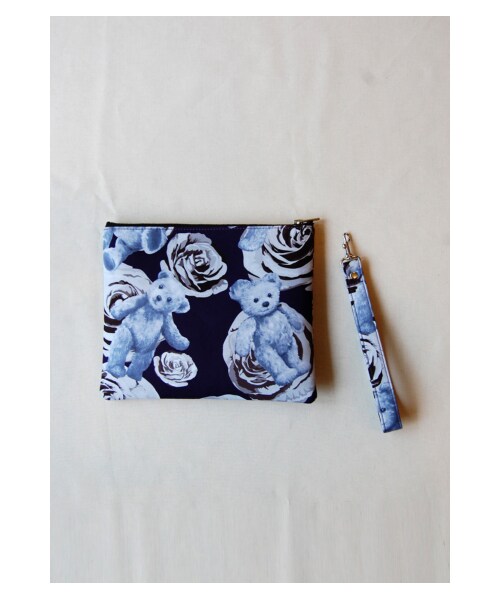 G.V.G.V.（ジーヴィージーヴィー）の「DREAM BEAR CLUTCH（バッグ・レディース・NAVY/PINK・F）」の4枚目の写真