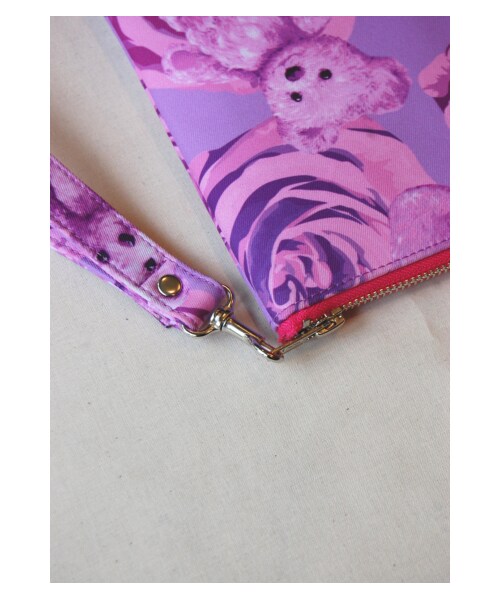 G.V.G.V.（ジーヴィージーヴィー）の「DREAM BEAR CLUTCH（バッグ・レディース・NAVY/PINK・F）」の10枚目の写真