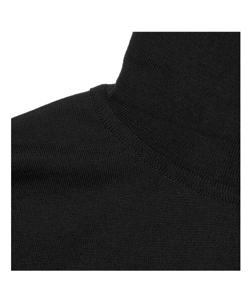 JOHN SMEDLEY（ジョンスメドレー）の「Belvoir Rollneck Merino Wool Sweater（その他・メンズ・Black・S/M/L/XL/XXL）」の6枚目の写真