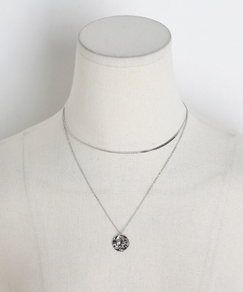 DHOLIC(ディーホリック)の「2SETペンダントネックレス(ネックレス・レディース・ゴールド/シルバー・FREE)」の2枚目の写真