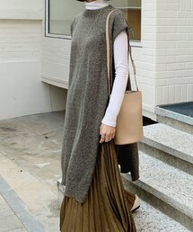 DHOLIC | メランジニットベスト(ベスト)