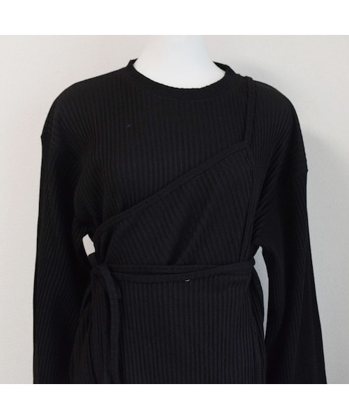 no brand（ノーブランド）の「アシメリブスリットロングOP（ワンピース・レディース・その他）」の14枚目の写真