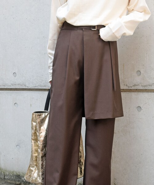 no brand（ノーブランド）の「サロンワイドPT（その他パンツ・レディース・その他）」の6枚目の写真