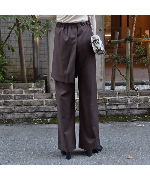 no brand（ノーブランド）の「サロンワイドPT（その他パンツ・レディース・その他）」の8枚目の写真