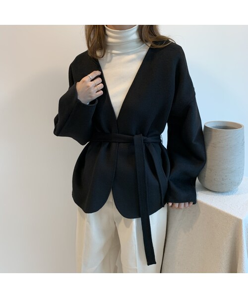 Didot.（ディドット）の「[ hand made ]  no collar jk（ノーカラージャケット・レディース・その他）」の3枚目の写真