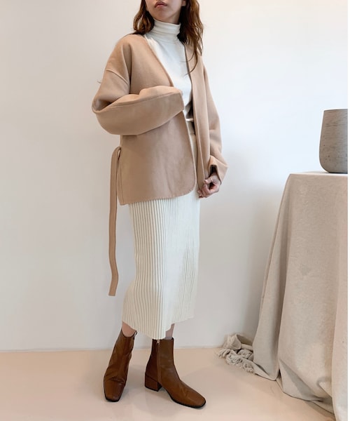 Didot.（ディドット）の「[ hand made ]  no collar jk（ノーカラージャケット・レディース・その他）」の9枚目の写真