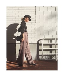 no brand | MATTE SATIN PANTS(その他パンツ)