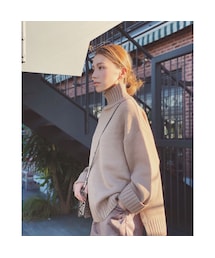 no brand | HIGH NECK KNIT(ニット/セーター)